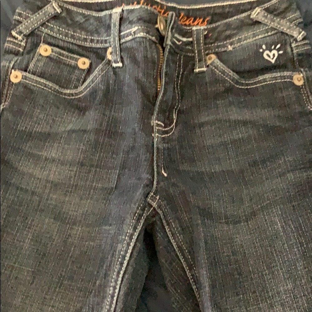 Justice size10S flared jeans